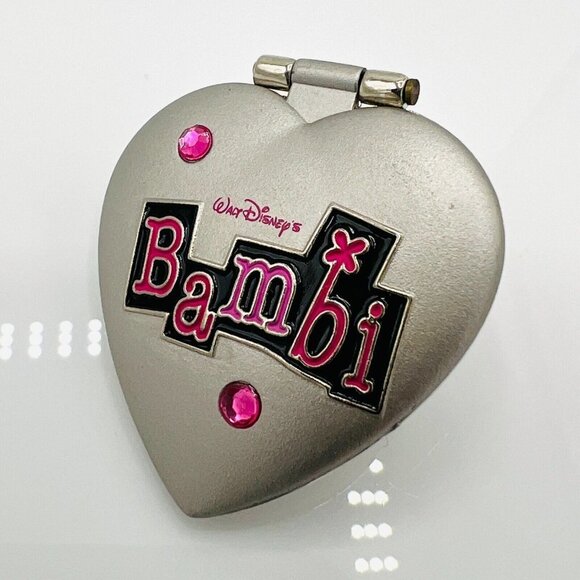 Bambi Heart Locket Hinged Disney Pin DLRP Disneyland Resort Paris Trading RARE - Picture 3 of 8